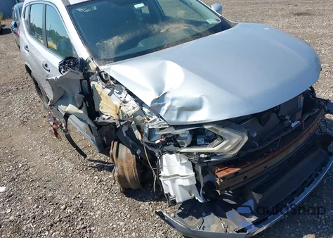 2017 Nissan Rogue S из США, поврежденный, VIN KNMAT2MV5HP616549